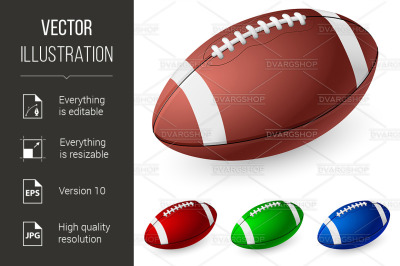 Realistic American football