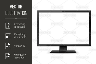 LCD TV monitor