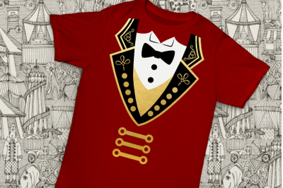 Download Download Circus Ringmaster Coat And Tuxedo Svg Png Dxf Free Popular Shirt Svg