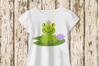 Frog Prince | SVG | PNG | DXF