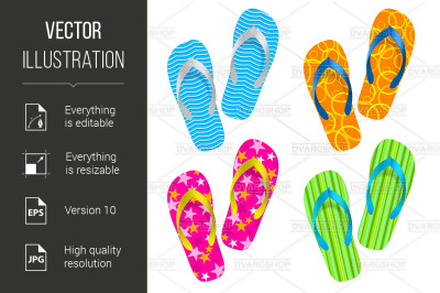 Flip flop set