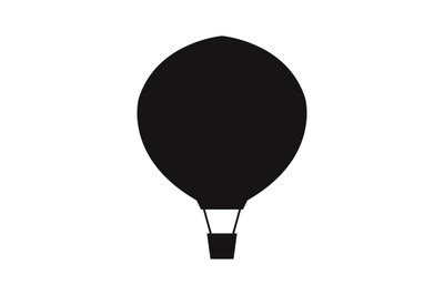 Hot air balloon icon