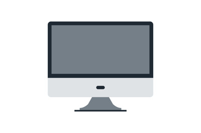 Computer monitor icon