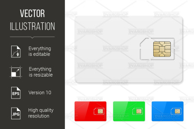 Blank SIM card