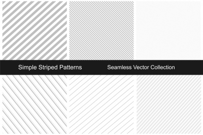 Striped patterns - seamless.