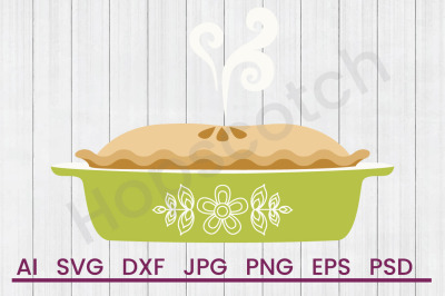 Baked Pie - SVG File, DXF File