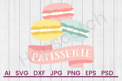 Patisserie Cake - SVG File, DXF File