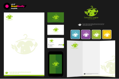 Laundry Logo Template&2C;