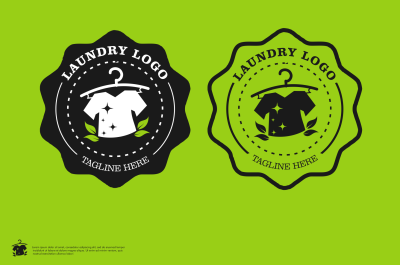 Laundry Logo Template