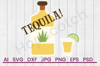 Tequila Drink - SVG File, DXF File