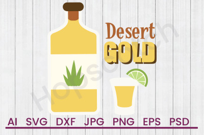 Desert Gold - SVG File, DXF File