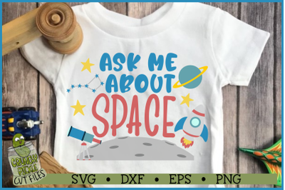 Ask Me About Space SVG