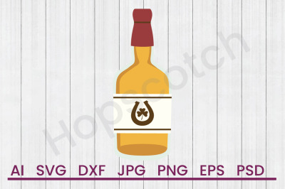 Irish Whiskey - SVG File, DXF File