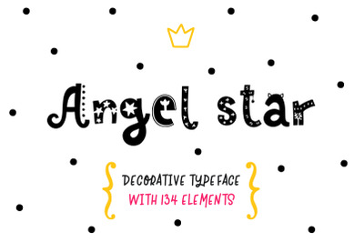 Angel Star - Decorative Typeface