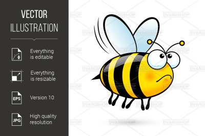 Cartoon Bee