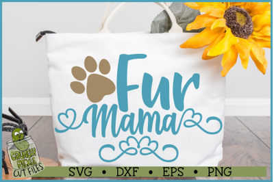 Fur Mama Dog SVG