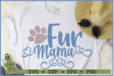 Fur Mama Cat SVG