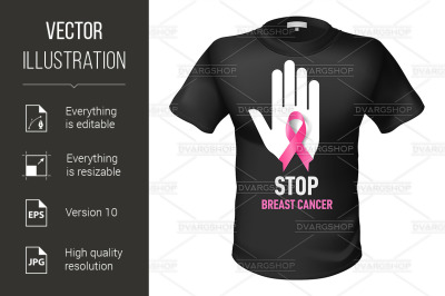 T-shirt breast cancer