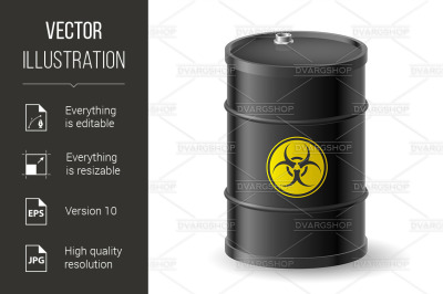 Biohazard barrel