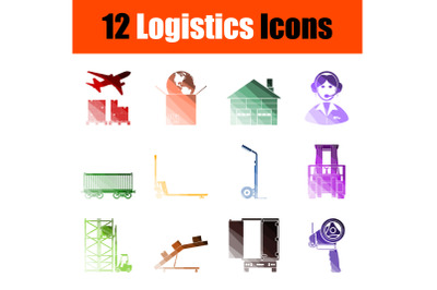 Logistics Icon Set