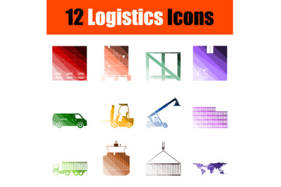 Logistics Icon Set