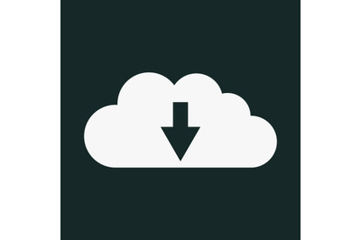 Download cloud icon