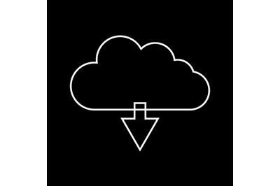 Download cloud icon