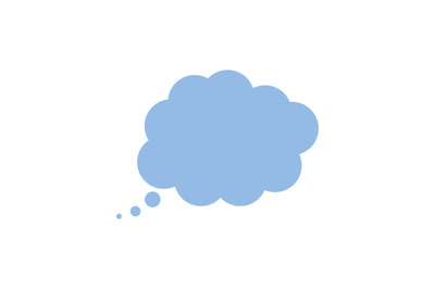 Think cloud icon