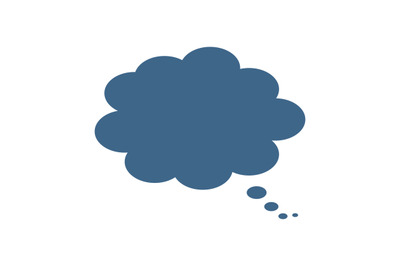 Think cloud icon