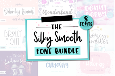 Silky Smooth Font Bundle