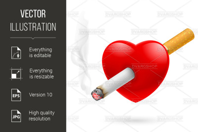 Smoking kill heart