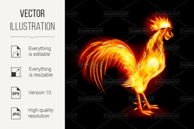 Fire Rooster