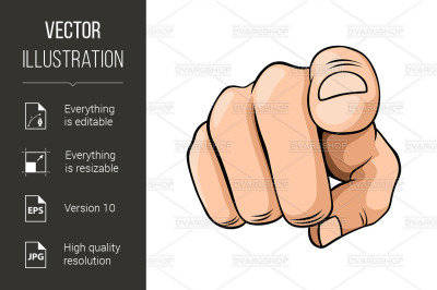 Pointer finger