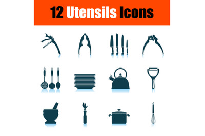 Utensils Icon Set