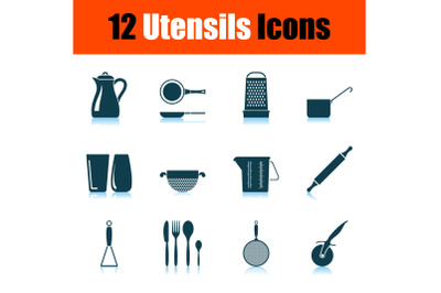 Utensils Icon Set