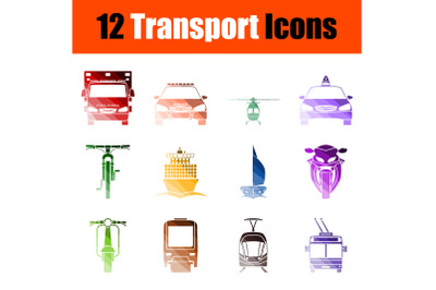 Transport Icon Set