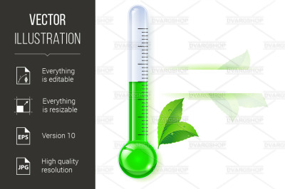 Thermometer by seasons