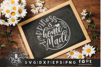 Happiness Is Homemade SVG DXF EPS PNG