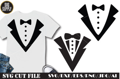 Tuxedo Fashion SVG Cut File