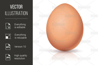 Realistic egg