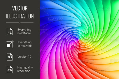 Abstract spectrum background