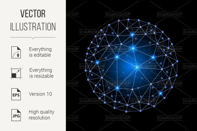 Sphere connected