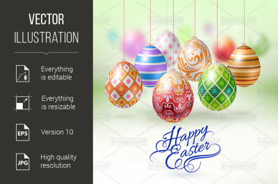 Happy Easter Greeting Card