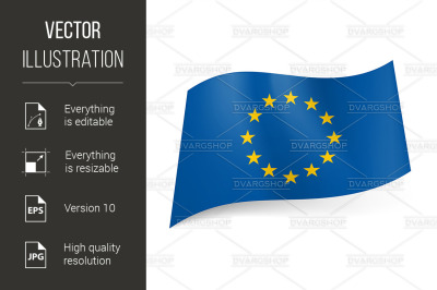 Flag of European Union.