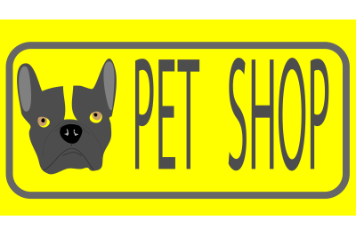 Pet shop emblem