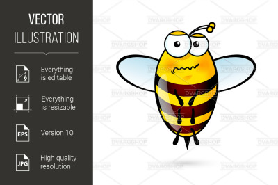 Cartoon Bee