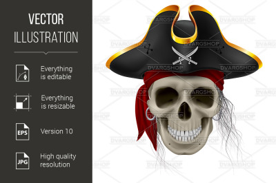 Pirate skull