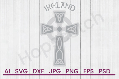 Ireland - SVG File, DXF File