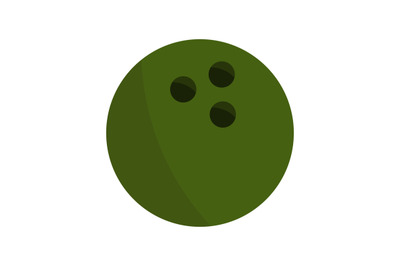 Bowling ball icon