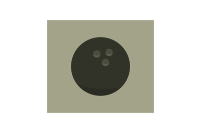 Bowling ball icon